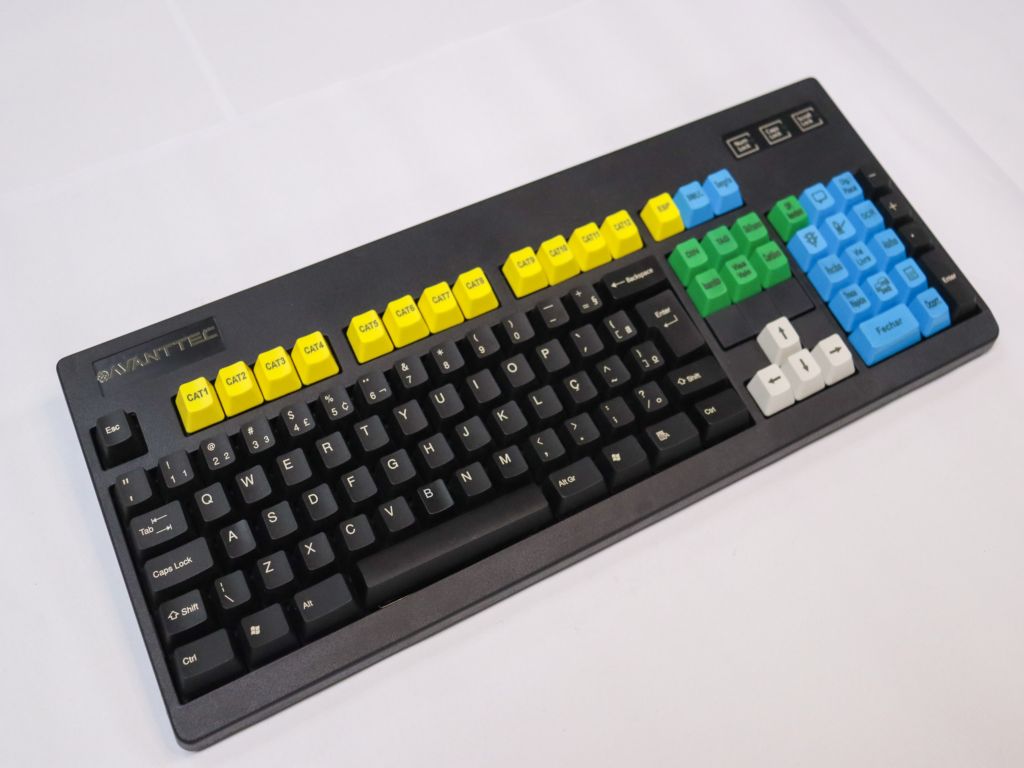 Teclado Abnt Personalizado Avanttec Tecnologia