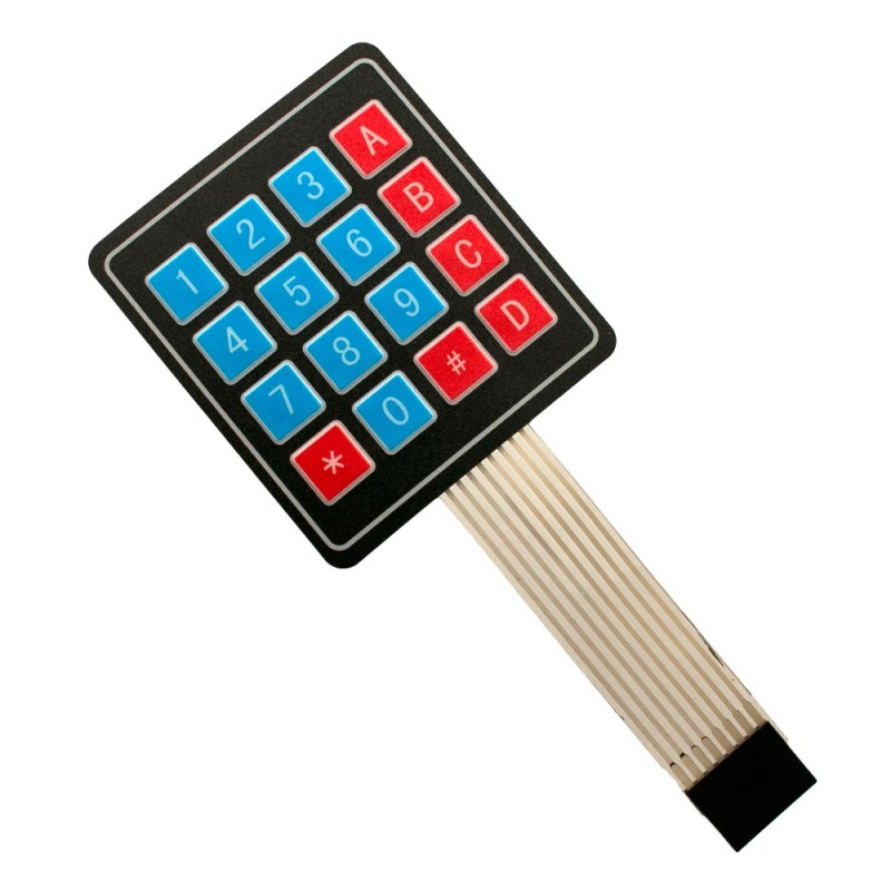 Teclado de Membrana 16 teclas